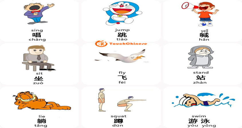 Mandarin Chinese Words List Verbs 2 Touchchinese 